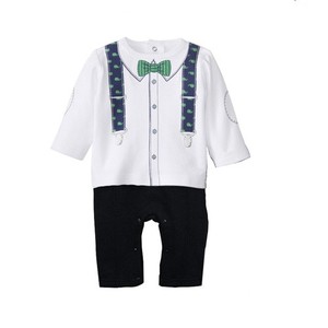 Hiver au détail de barboteuse de vêtements de cérémonie de bébé de coton pour le fournisseur - Product Image 5