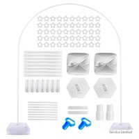 Kit d'arche de ballons en plastique, modèle d'arche, décoration pour mariage et anniversaire, support de base, sacs à eau