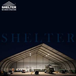 Carpa de Aluminio de Gran Tamaño para Hangar de Aviones y Helicópteros para Bases Aéreas - Product Image 2
