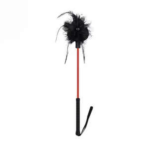 SM Sexspielzeug Flirt-Federpeitsche Spanking-Flogger Klitoris-Stimulator Wasserdichtes Erotisches Erwachsenenspielzeug für Frauen und Paare - Product Image 5