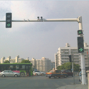 Jinke tự động 200mm tín hiệu giao thông với bộ đếm thời gian Bộ Điều khiển nội bộ đếm ngược ánh sáng giao thông không thấm nước - Product Image 4