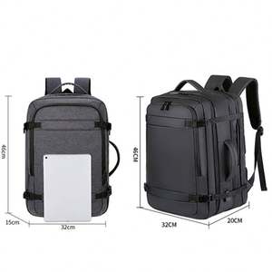 Sacs à dos tendance 2025 pour hommes, imperméables, en Oxford, Mochilas, vente chaude, sac à dos pour ordinateur portable de voyage d'affaires - Product Image 6