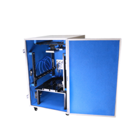 Kotak Isolasi RF HJP-CD8UH Dengan Dudukan Antena dan Efektivitas Perisai Turntable ≥80dB 0.6~6GHz Kotak Perisai