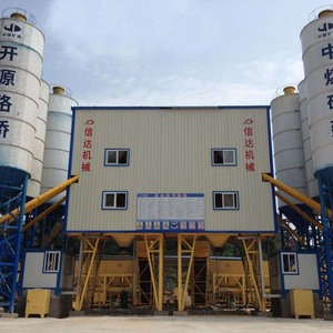 Capaciteit 100m3/h Klaar Gemengde Betoncentrale <span class=keywords><strong>HZS100</strong></span> - Product Image 5