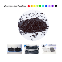 Chine gros noir masterbatch polyéthylène linéaire LLDPE avec des résines vierges à large applicabilité composés de masterbatch noirs