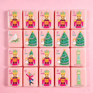 Juego <span class=keywords><strong>de</strong></span> Mahjong <span class=keywords><strong>de</strong></span> Lujo con Diseño <span class=keywords><strong>de</strong></span> <span class=keywords><strong>Cascanueces</strong></span> y <span class=keywords><strong>Ballet</strong></span>, 160 Piezas, Moderno, <span class=keywords><strong>de</strong></span> Una Sola Capa, Fichas <span class=keywords><strong>de</strong></span> Mahjong Americanas Personalizadas <span class=keywords><strong>de</strong></span> Acrílico Rosa para Entretenimiento - Product Image 2