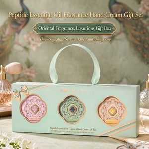 Set de Regalo de Crema de Manos con Fragancia de Aceites Esenciales y Péptidos, Aroma Oriental, Caja de Cuidado de Manos Nutritiva - Product Image 1