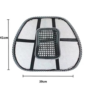 Support <span class=keywords><strong>lombaire</strong></span> respirant en maille pour siège de <span class=keywords><strong>voiture</strong></span>, <span class=keywords><strong>dossier</strong></span> de siège de <span class=keywords><strong>voiture</strong></span>, soutien dorsal d'usine - Product Image 6