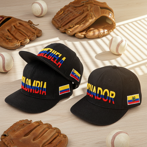 Gorra <span class=keywords><strong>de</strong></span> Béisbol Estructurada <span class=keywords><strong>de</strong></span> 6 Paneles con Logotipo Bordado en 3D Personalizado, Unisex, a la Moda, para la Copa Mundial <span class=keywords><strong>de</strong></span> Fútbol, Estilo Dad Hat - Product Image 6