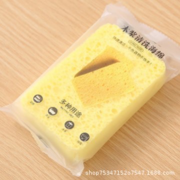 Coton de pâte de bois jaune