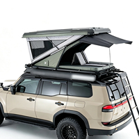 Hydraulisch unterstütztes Pop-Up-Dachzelt mit 30-Sekunden-Aufbau, Edelstahlrahmen für Jeep-Besitzer im Offroad-Bereich