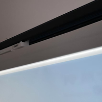 RONSE GD23C Éclairage sur rail LED intérieur moderne Boîtier en aluminium 10/20/30W 3K/4K/5K Température de couleur IP20 Éclairage sur rail commercial