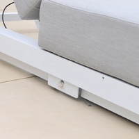 Muebles de contrato de lujo, tumbona de aluminio para exteriores, tumbona con cojín impermeable, salón de sol, jardín, Hotel, piscina, Spa, tumbona