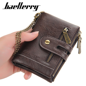 <span class=keywords><strong>Portefeuille</strong></span> court en cuir PU pour <span class=keywords><strong>homme</strong></span>, avec pince à billets, personnalisé pour le commerce transfrontalier, vente en gros, modèle First Floor Beauty - Product Image 3