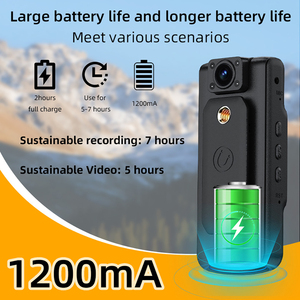 Máy ảnh mini CD05 quay <span class=keywords><strong>video</strong></span> <span class=keywords><strong>HD</strong></span> 1080P 1200mAh 5h ghi âm thời gian dài OTG Type-C 100 ° góc rộng thể thao DV để đi xe đạp - Product Image 2