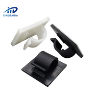 Pince de fixation de câble auto-adhésive en plastique Clips de fixation Organisateur de fil électrique Accessoires de câblage pour voiture à énergie nouvelle