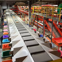 Clasificador de Banda Transversal Truelisort de Velocidad Ajustable OEM con Motor Lineal, Sistema de Clasificación de Diseño Modular para Centros de Distribución Minorista