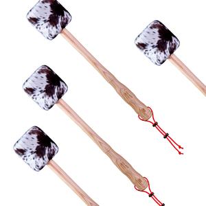 Mazo de tambor Hanflag, mazo para gong, mazo para orquesta sinfónica, mango de nogal americano con cabeza de piel de cabra G-BD.A2S - Product Image 3