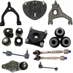 Auto suspension systems front lower control arms tie rod end engine mount ball joint bushing stabilizer links for car suspension