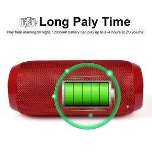 TG117 altoparlante esterno Mini Wireless BT sport impermeabile Subwoofer portatile dente blu Tf Card altoparlanti - Product Image 2