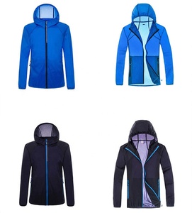 Wholesale Men and <strong>Women</strong> UV protection Waterproof Reflective Running <strong>Jacket</strong>, <strong>Lightweight</strong> Cycling <strong>Jacket</strong>, Sports <strong>Jacket</strong> with Hood - Product Image 6
