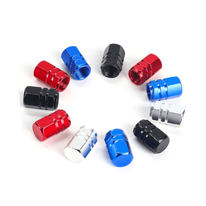 Nouveaux capuchons de <span class=keywords><strong>valve</strong></span> hexagonaux en alliage d'aluminium pour Audi A1, remplacement pour camion avec logo de marque automobile - Product Image 1