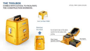FTTH/FTTX Venda Quente Fibra Óptica Equipamento Modelo AI-9 Fusão Automática Splicer Máquina - Product Image 4