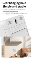 Higrómetro Inteligente WiFi Tuya con Retroiluminación, Sensor de Temperatura y Humedad, Compatible con Alexa, Google Home y Asistente