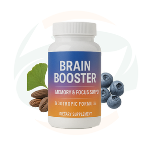 Capsule OEM/ODM per il Potenziamento Cerebrale degli Adulti con Vitamine per Memoria, Concentrazione, Gestione dell'Energia e Supporto al Sonno - Product Image 1