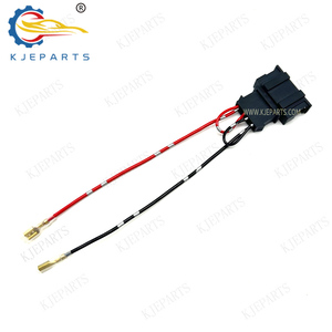 Arnés de cableado personalizado de 4 pines para bocina de <span class=keywords><strong>coche</strong></span>, conector hembra OEM, terminal de horquilla de cobre, cableado para altavoz de vehículo - Product Image 2