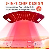 Lampe LED de luminothérapie rouge à angle réglable avec prise US pour le soulagement des douleurs au visage, aux jambes, aux genoux et au dos - Utilisation à domicile