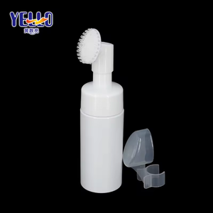 Flacon applicateur de lotion pour salon de coiffure rechargeable de 100 ml, 120 ml, 150 ml, 200 ml, en PET, avec brosse exfoliante - Product Image 4