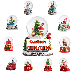 अनुकूलित लक्जरी राल बर्फ ग्लोब सजावटी हस्तनिर्मित मूर्तिकला प्रेम डिजाइन पानी दुनिया घर सजावट व्यवसाय उपहार - Product Image 5