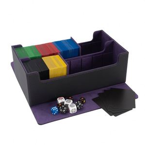 Caja de Gran Capacidad con Dos Filas Separadas, 910+ Ranuras para Cartas, Magic Gathering, Three Kingdoms, Kill Paper, Impermeable, Portátil - Product Image 1