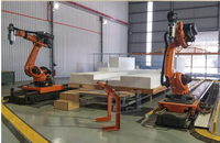 7-Achsen-Roboterarm cnc für 3D-Modell herstellung Schnitzen Styropor Stein Flugzeug teile machen Roboterarm fanuc cnc Fräsmaschine Preis