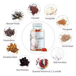 Gomitas de Fenogreco con Extracto de Plantas OEM, Gomitas de Raíz de Maca para Mujeres BBL, Gomitas de Ositos de Goma BBL - Product Image 4