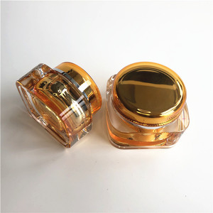 Tùy chỉnh nhựa acrylic vuông mỹ phẩm container và lọ cho kem - Product Image 1