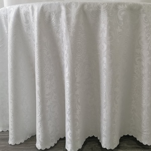 <span class=keywords><strong>Nappe</strong></span> en tissu polyester épais à motifs floraux, décoration, damask - Product Image 3