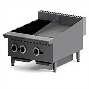 FEELART - Serie de Estufas de Gas Americanas Profesionales y Comerciales, Nuevas, Equipamiento de Cocina con Certificación CE, Garantía de 2 Años - Product Image 4