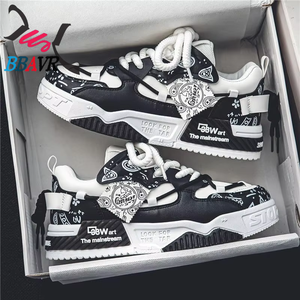 Zapatos Deportivos Casuales de Verano para Hombre 2025, Transpirables, Ligeros, Antideslizantes, con Suela Gruesa para Aumentar la Estatura - Product Image 2