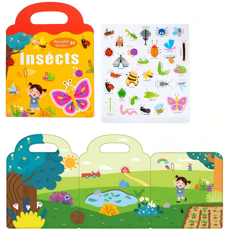 Alla ricerca di libri di puzzle di insetti