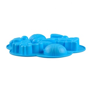 <span class=keywords><strong>Molde</strong></span> para hornear pasteles de abeja, mariposa, mariquita, magdalenas, postres, 7 cavidades <span class=keywords><strong>Jumbo</strong></span>, para insectos, gran oferta - Product Image 4