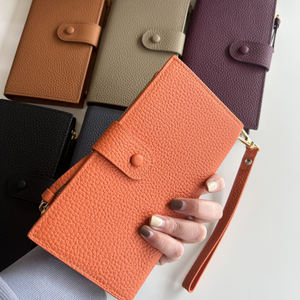 Hoge Kwaliteit Top Graan Lederen Lange Stijl Vrouwen Portemonnee Portemonnee Voor Grote Opslag Geld Draagbare Clutch Tassen - Product Image 2