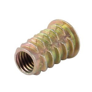 Gỗ Chèn <span class=keywords><strong>Nut</strong></span> Loại D, Gỗ Threaded Chèn, Đầu Phẳng Đồ Nội Thất <span class=keywords><strong>Nut</strong></span> - Product Image 2