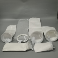 Sac en nylon PP PE lait 7 pouces filtre chaussettes 0.2 5 25 200 300 micron pour filtration liquide vente directe d'usine