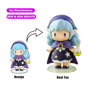 Figura de acción de plástico OEM personalizada, fabricante de juguetes de vinilo con impresión 3D, diseñador de figuras de vinilo hechas a medida - Product Image 4