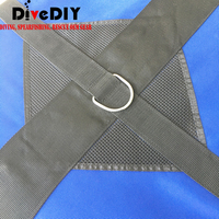 Flotteur de signalisation de plongée circulaire en TPU composite écologique FB005, avec vessie interne durable et remplaçable pour la plongée en apnée