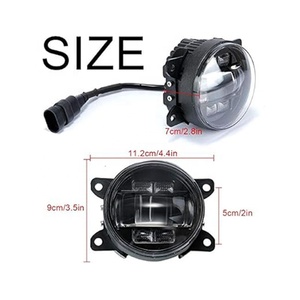 LLevo Feux antibrouillard LED de 3,5 pouces avec DRL blanc et clignotant ambre, feux antibrouillard LED pour <span class=keywords><strong>Ford</strong></span> Mustang - Product Image 6