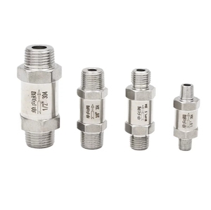 Clapet anti-retour manuel à double filetage extérieur en acier inoxydable 304 NPT DN6-DN15 - Product Image 2
