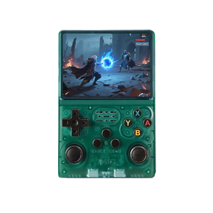 R40S โปรคอนโซลเกมมือถือย้อนยุค3.5 "หน้าจอ IPS 640x480 30 + ตัวเลียนแบบ30344เกมที่โหลดไว้ DDR3 1GB + 64GB รอม3800mAh - Product Image 6